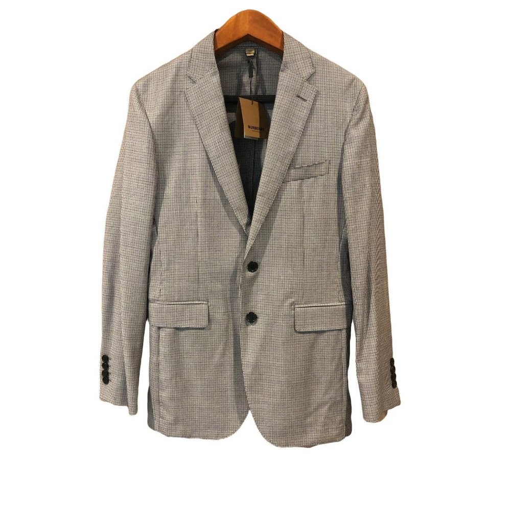BRAND NEW BURBERRY Classic single-breasted wool suit blazer Size US